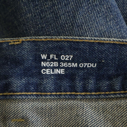 Celine Marco Jeans in Dark Union Wash Denim ns onshudenim di — view 7