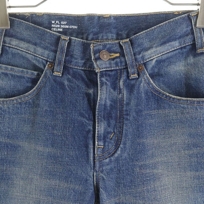 Celine Marco Jeans in Dark Union Wash Denim ns onshudenim di — view 3