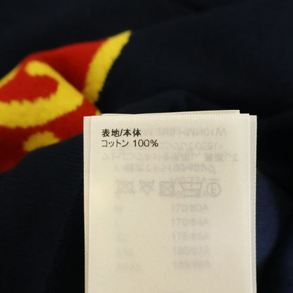 Louis Vuitton Inter Heart Logo Kuru Neck Pullover Short Sleeveknit Sweater Navy — view 6