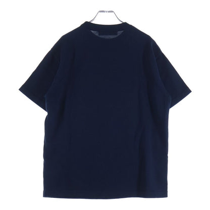 Louis Vuitton Inter Heart Logo Kuru Neck Pullover Short Sleeveknit Sweater Navy — view 2
