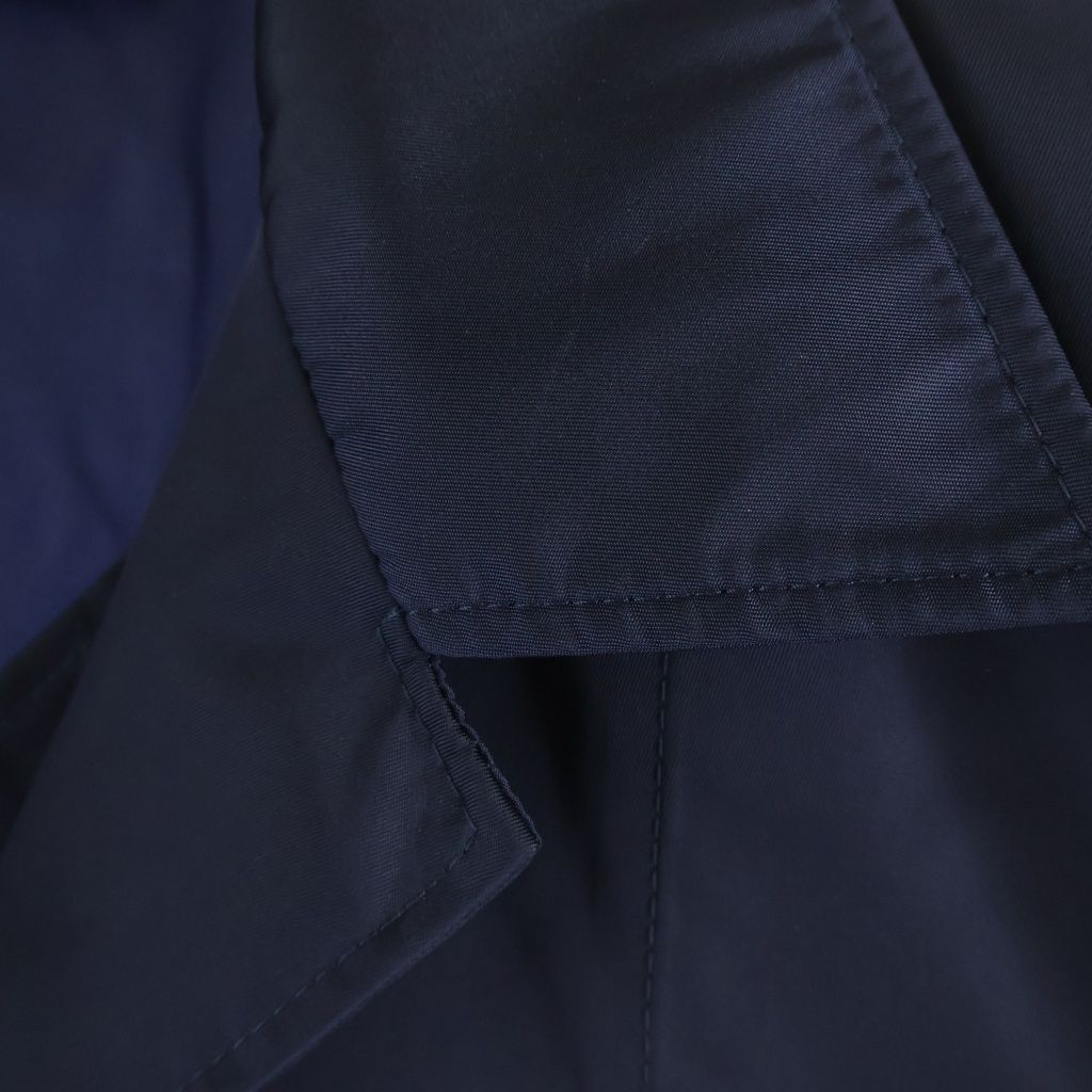 Prada Re-Nylon Triangle Logo Short Sleeveshirt Navy T-Shirt — view 4
