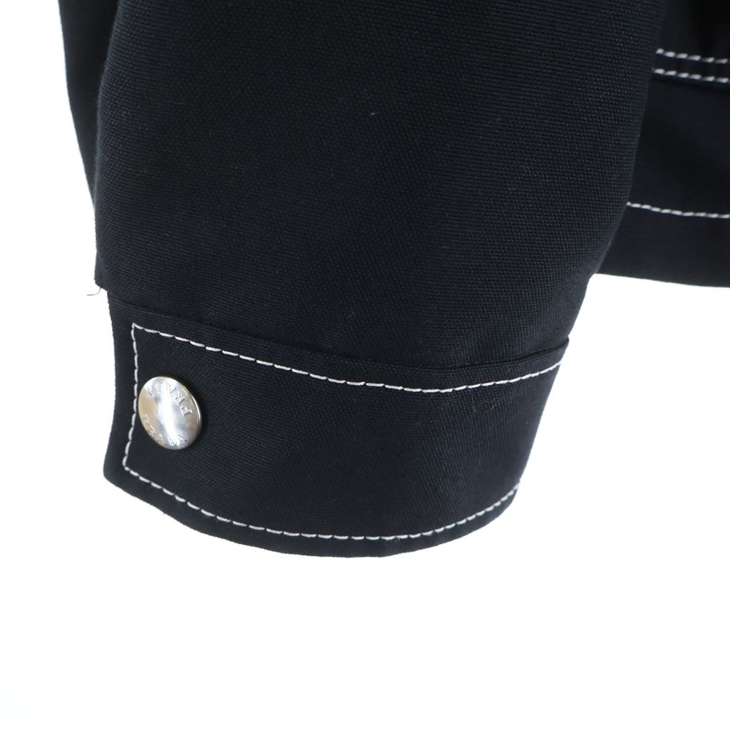 Prada Canvas Jacket Zip Black — view 5