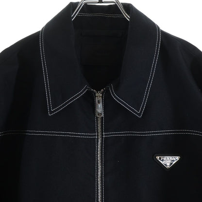 Prada Canvas Jacket Zip Black — view 3