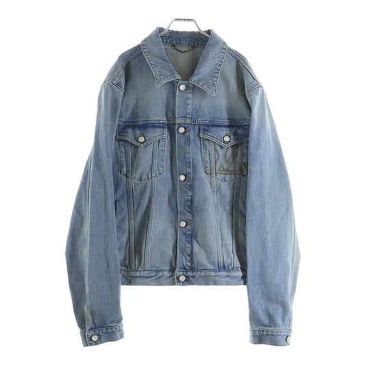 Louis Vuitton Shu Pearl Button Denim Jacket Di