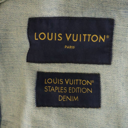 Louis Vuitton Shu Pearl Button Denim Jacket Di — view 6