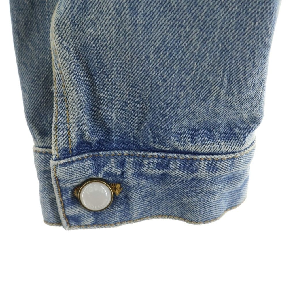 Louis Vuitton Shu Pearl Button Denim Jacket Di — view 5