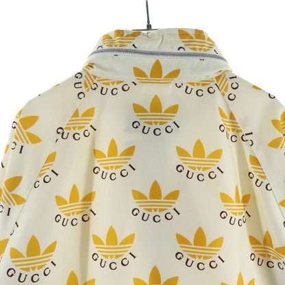Gucci Adidas Fole Print Zip Anorak Yellow Jacket — view 4