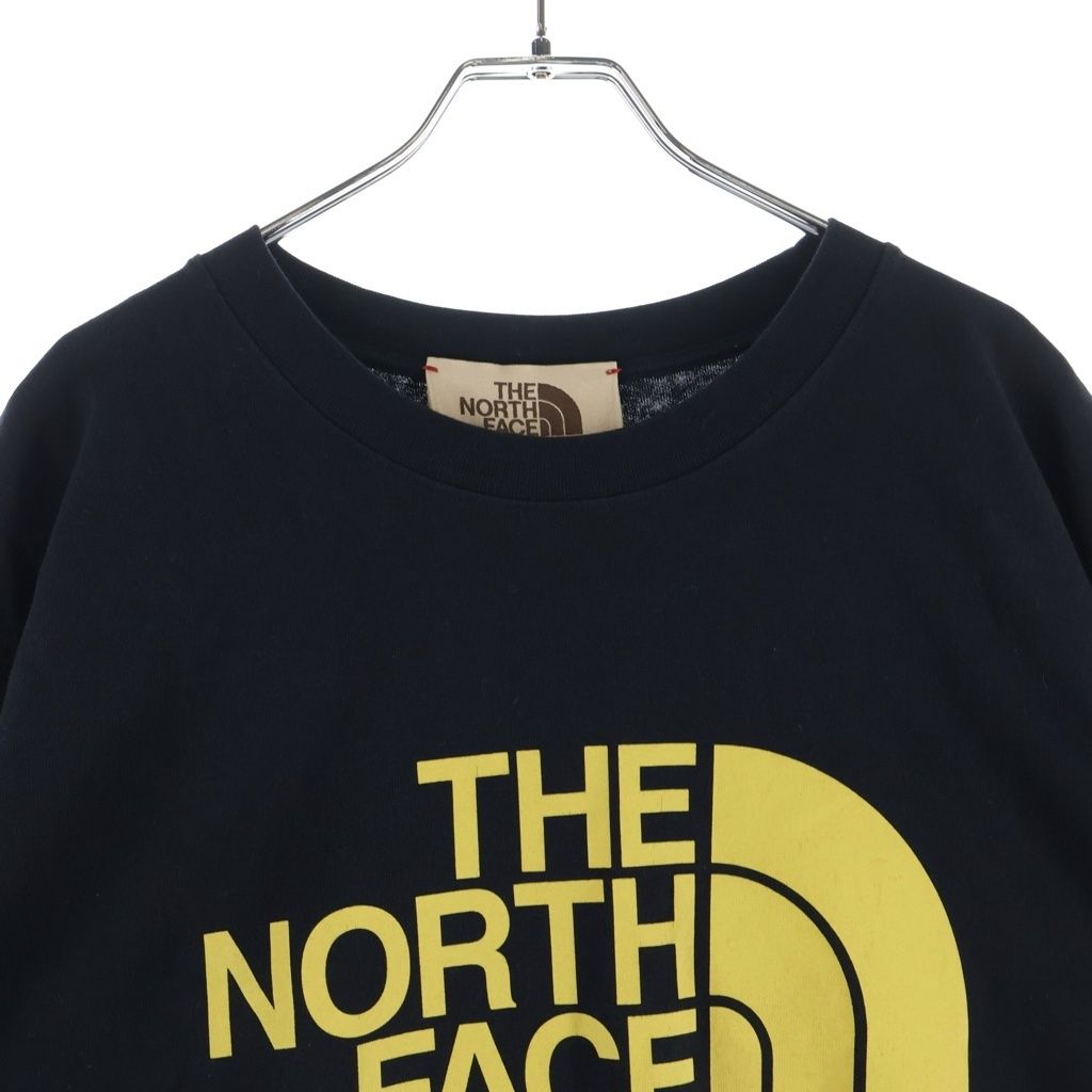 Gucci the North Face Oversize T-Shirt Kuru Neck Short Sleeve Black — view 3