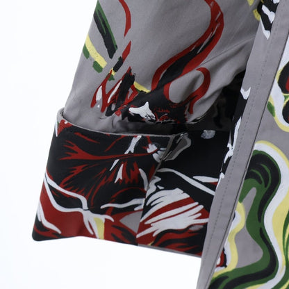 Prada Print Shirt Gray — view 5