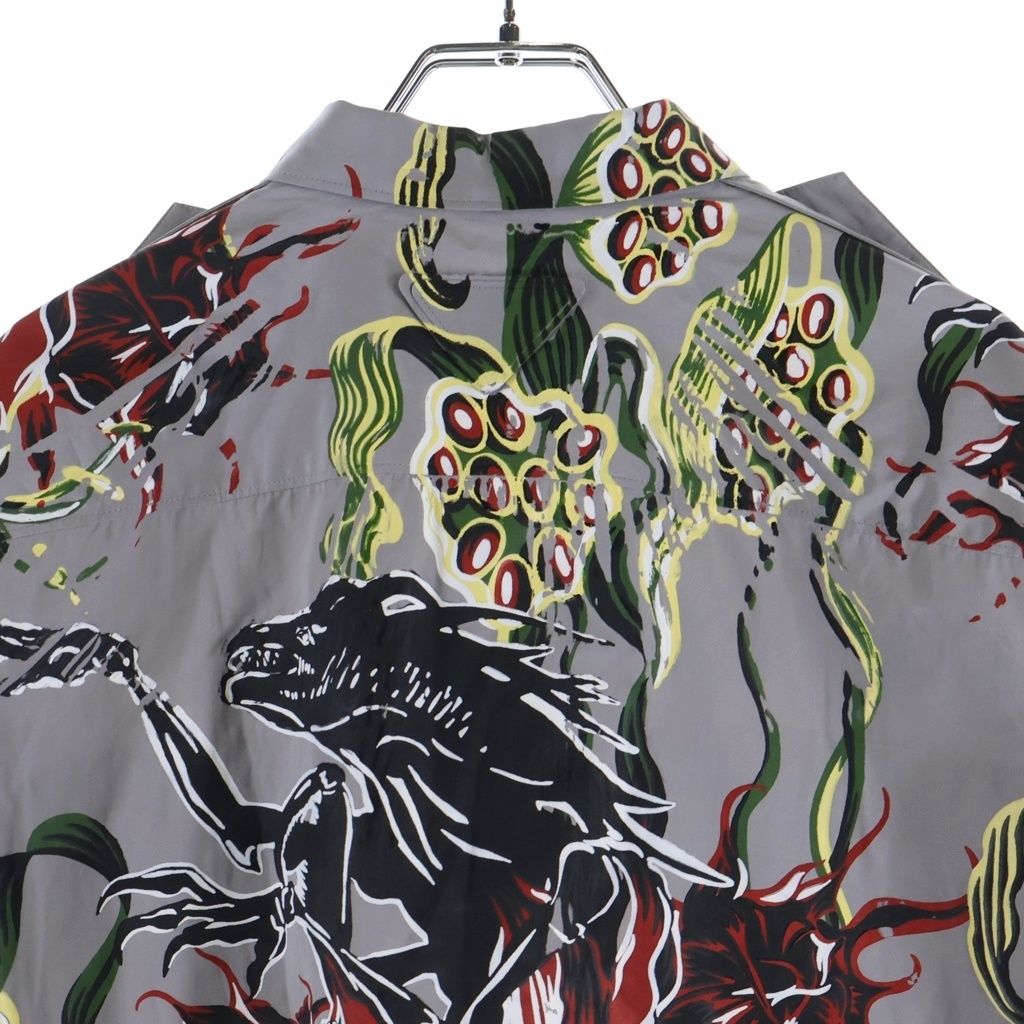 Prada Print Shirt Gray — view 4