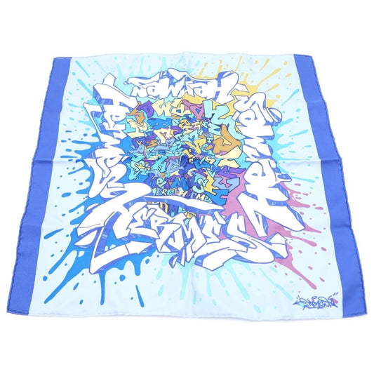 Hermes Graffiti Silk Scarf Tee Multicolor