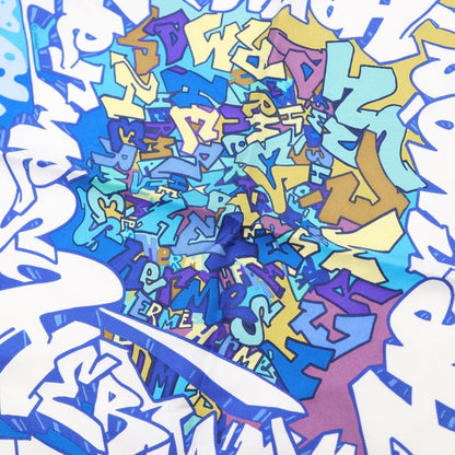 Hermes Graffiti Silk Scarf Tee Multicolor — view 3