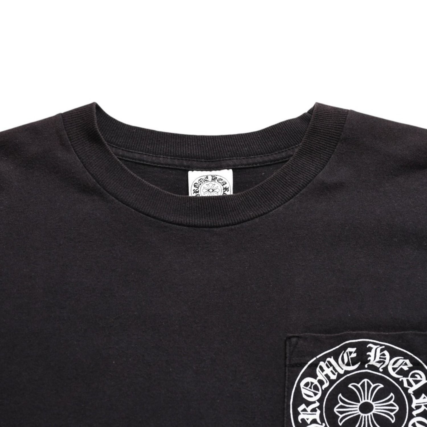 Chrome Hearts Vintage Model Horseshoe &star Print Pocket T-Shirt CH Cross M — view 3