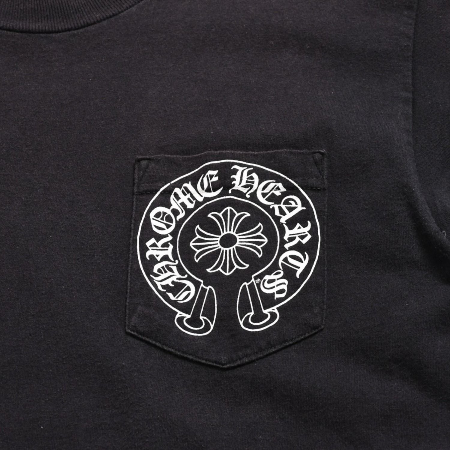 Chrome Hearts Vintage Model Horseshoe &star Print Pocket T-Shirt CH Cross M — view 7