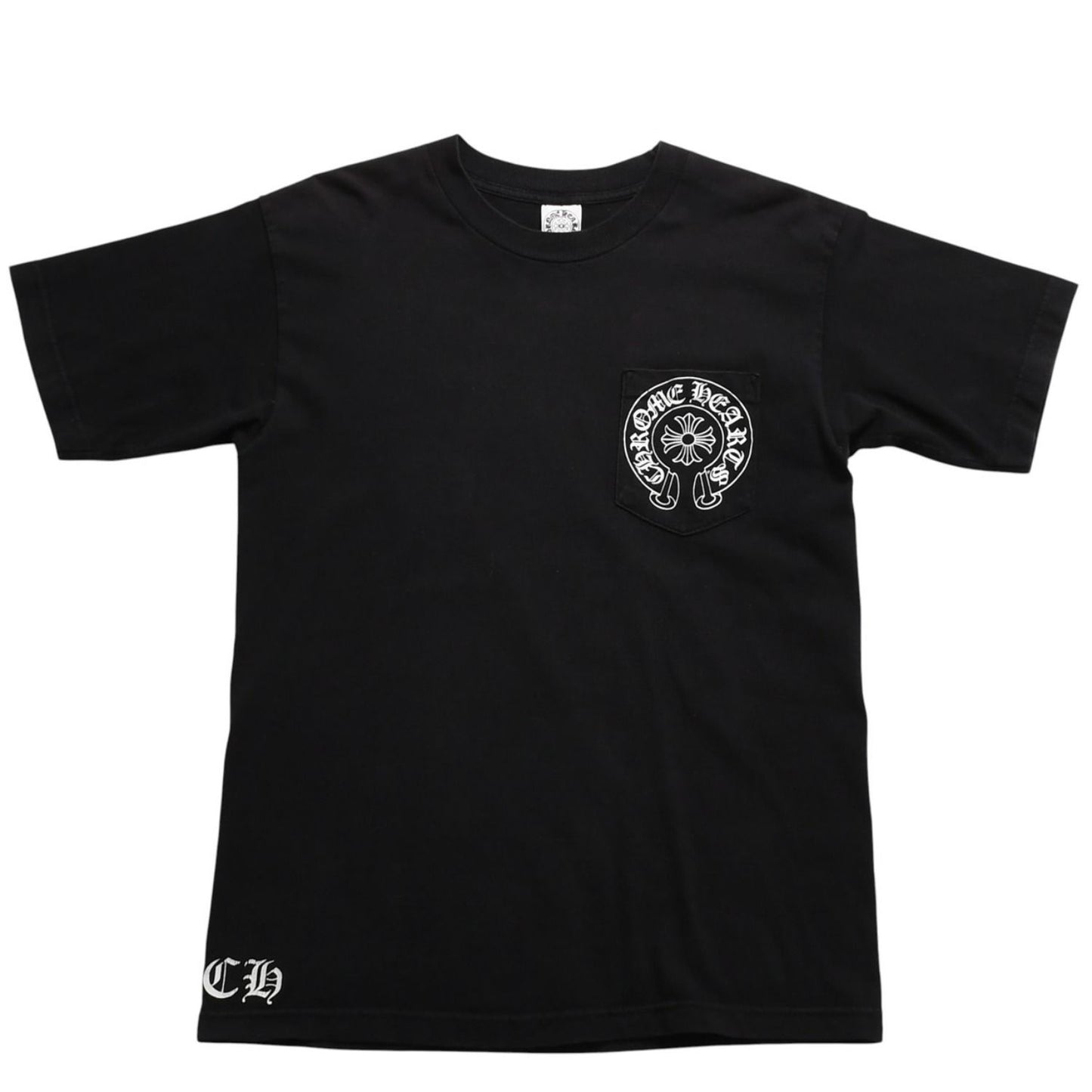 Chrome Hearts Vintage Model Horseshoe &star Print Pocket T-Shirt CH Cross M