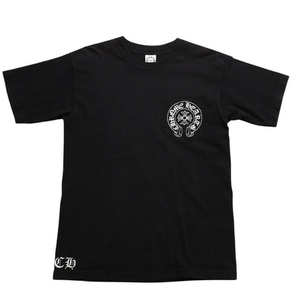Chrome Hearts Vintage Model Horseshoe &star Print Pocket T-Shirt CH Cross M