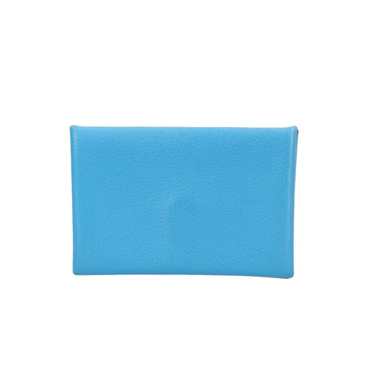 Hermes Calvi Card Case Leather