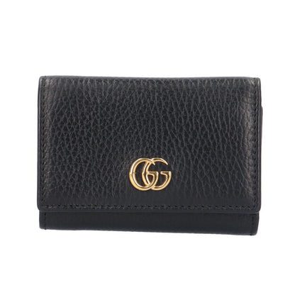 Gucci Petite Marmont GG Trifold Wallet Leather