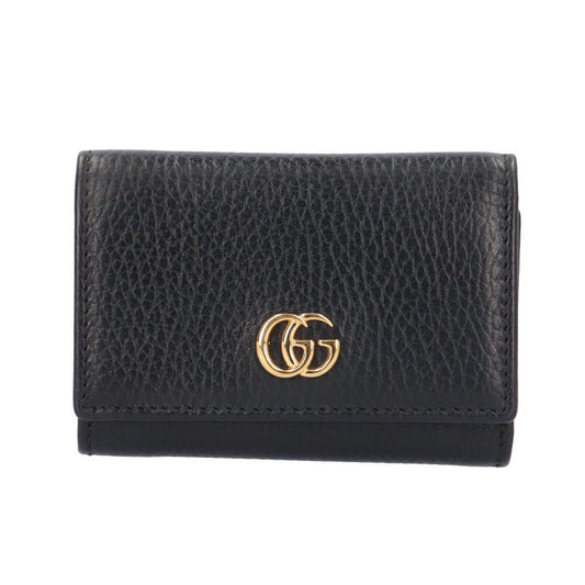 Gucci Petite Marmont GG Trifold Wallet Leather