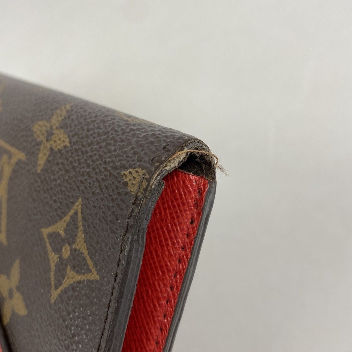 Louis Vuitton Trifold Wallet Monogram Epi Portefeuille Marie le Long Brown — view 6