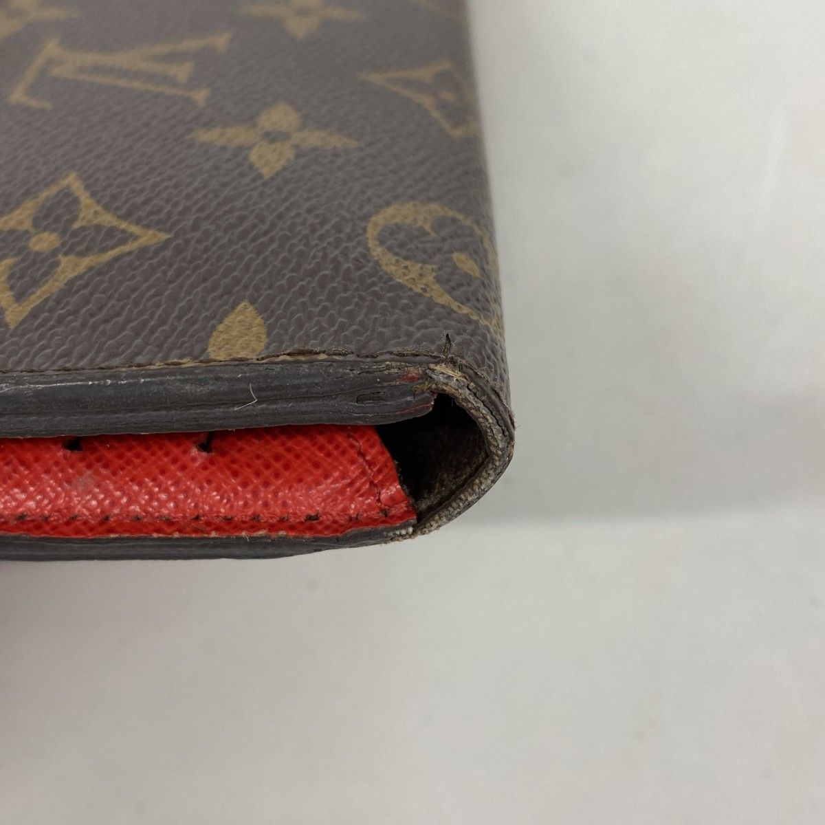 Louis Vuitton Trifold Wallet Monogram Epi Portefeuille Marie le Long Brown — view 7