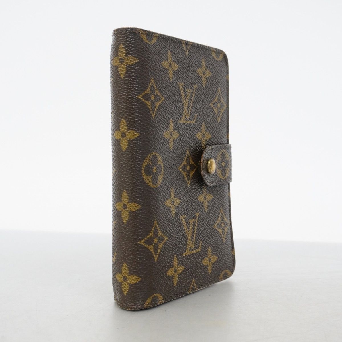 Louis Vuitton Wallet Monogram Porte Papier Zip Brown — view 2