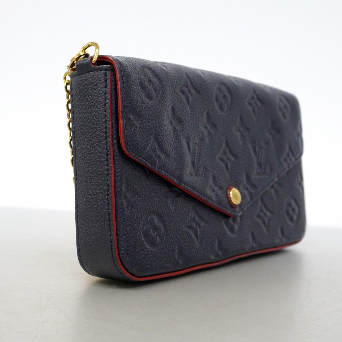 Louis Vuitton Shoulder Wallet Monogram Empreinte Pochette Felicie Marie Nourge — view 2