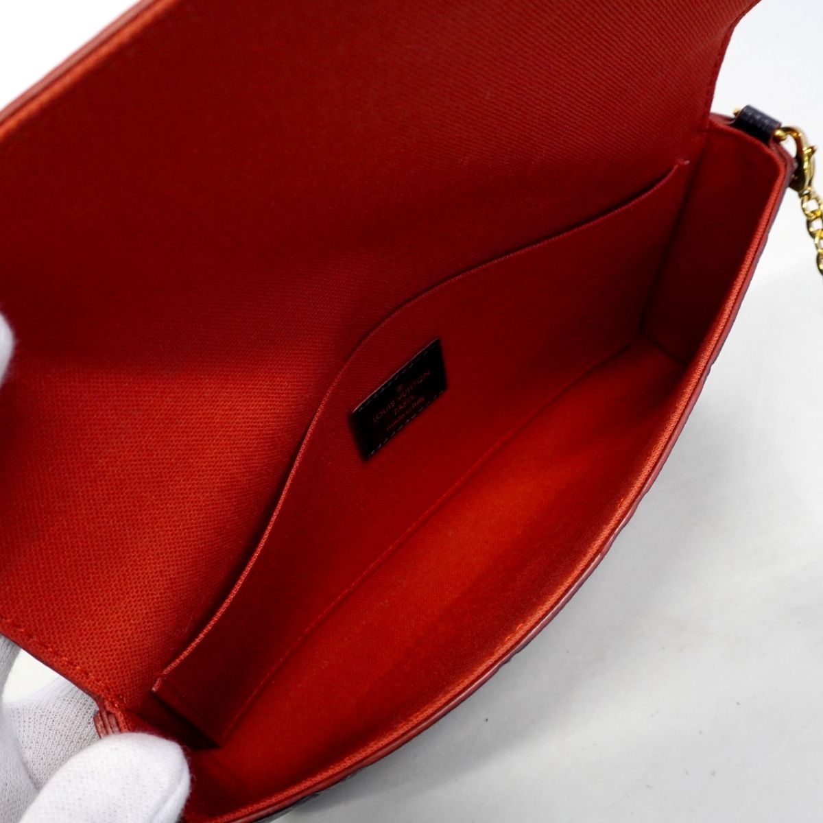 Louis Vuitton Shoulder Wallet Monogram Empreinte Pochette Felicie Marie Nourge — view 4