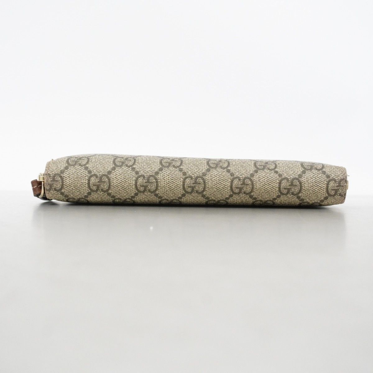 Gucci Wallet GG Supreme Brown Gold — view 3