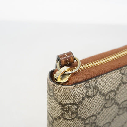 Gucci Wallet GG Supreme Brown Gold — view 8