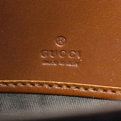 Gucci Wallet GG Supreme Brown Gold — view 5
