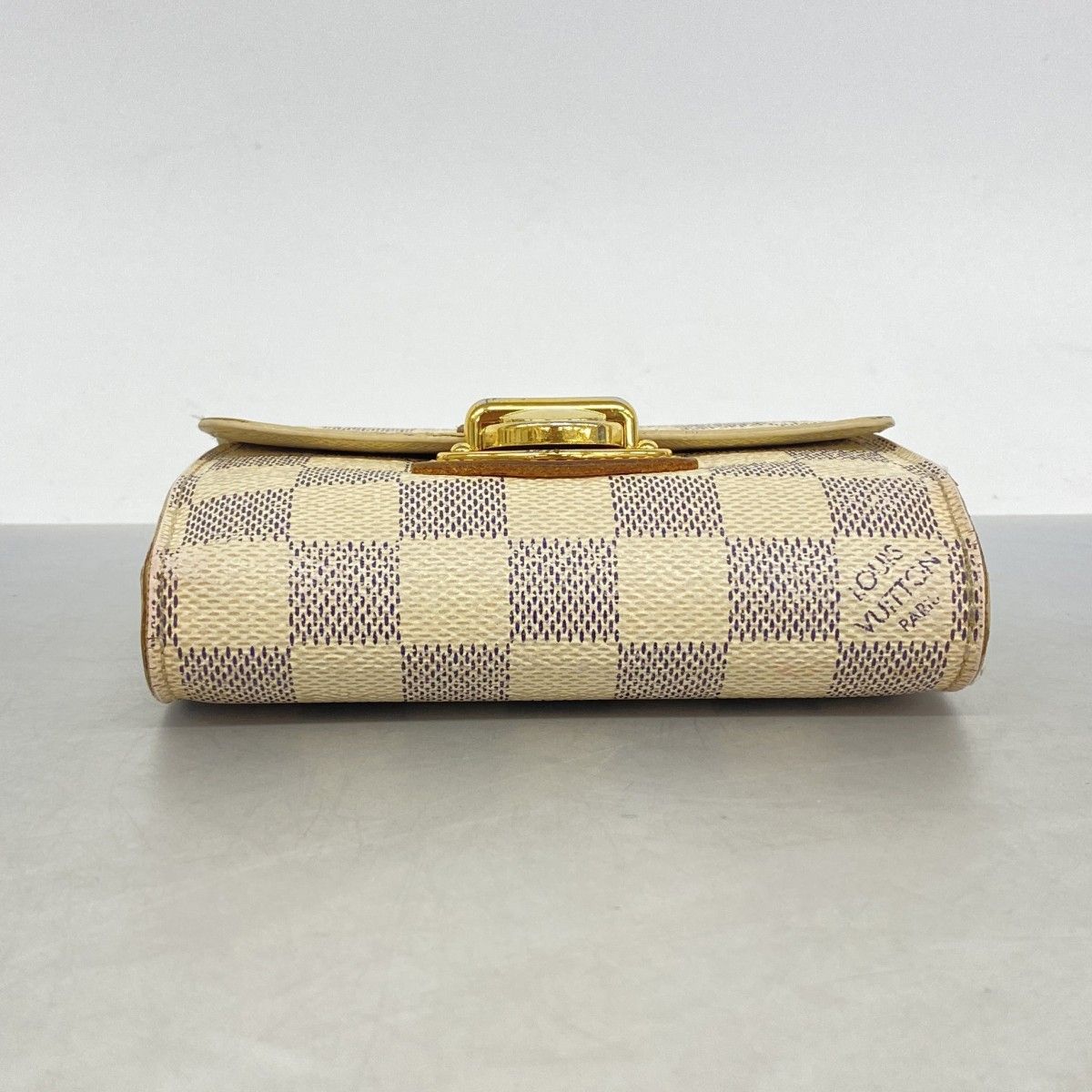 Louis Vuitton Trifold Wallet Damier Azur Portefeuille Koala White — view 2