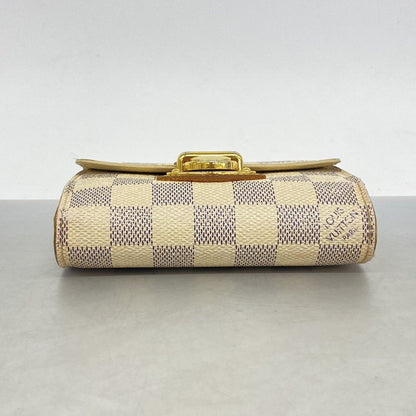Louis Vuitton Trifold Wallet Damier Azur Portefeuille Koala White — view 2