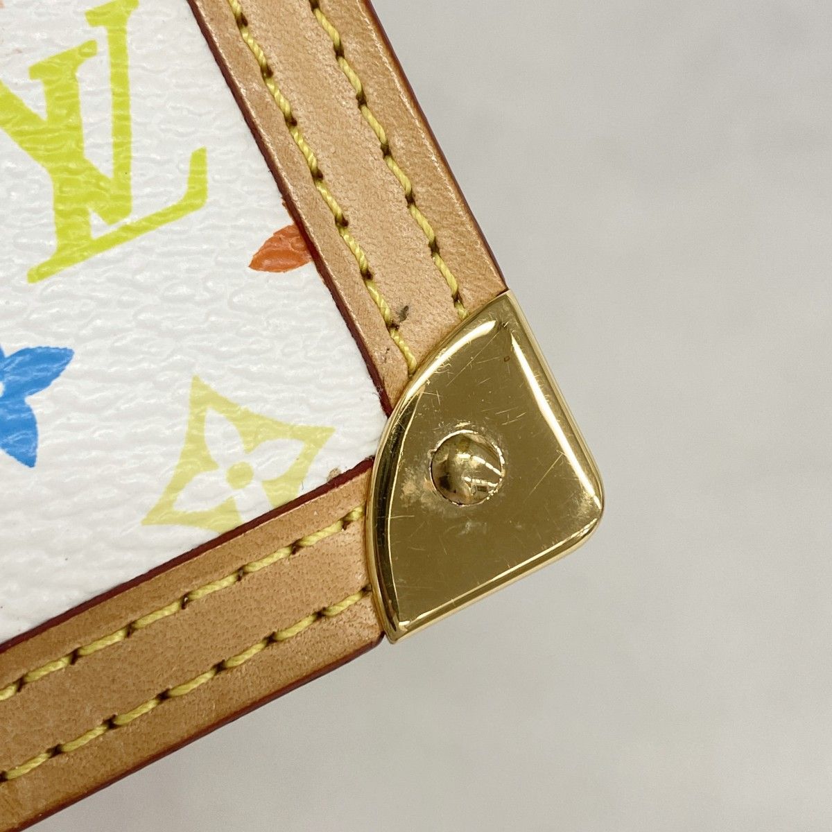 Louis Vuitton Notebook Cover Monogram Multicolor Agenda PM Blanc — view 6