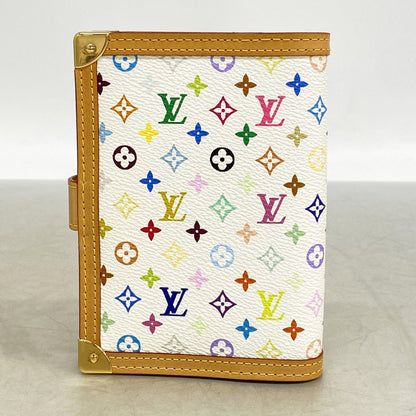 Louis Vuitton Notebook Cover Monogram Multicolor Agenda PM Blanc — view 7
