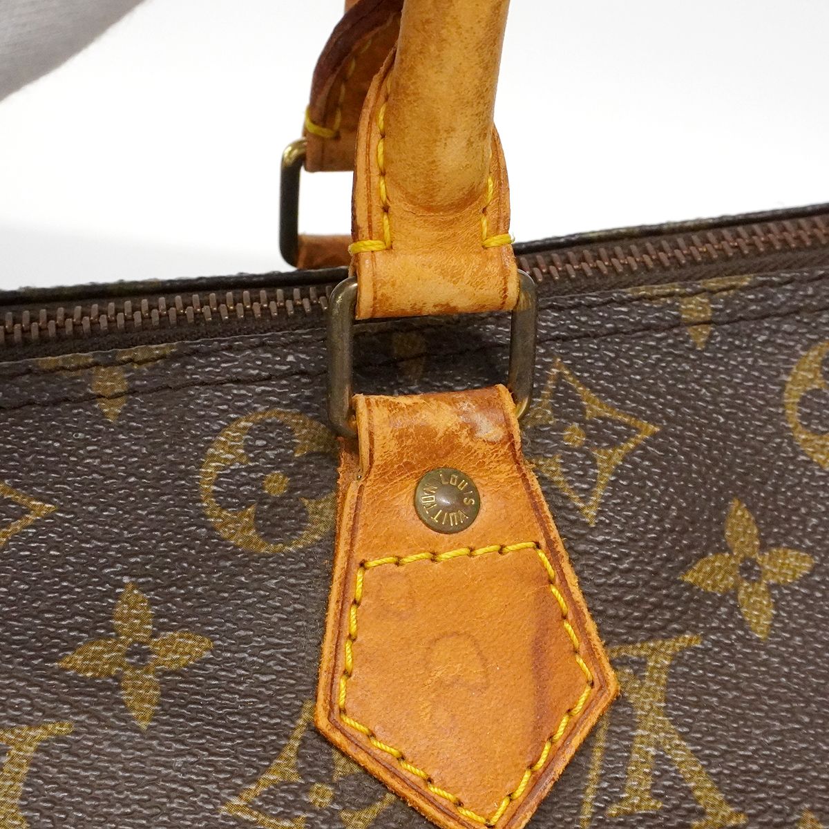 Louis Vuitton Handbag Monogram Speedy 30 Brown — view 8