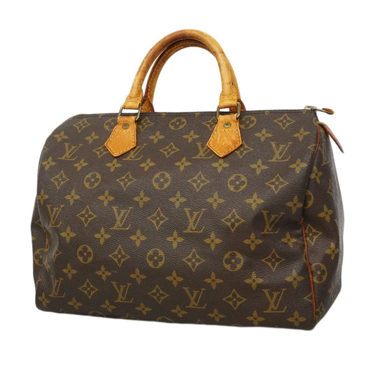 Louis Vuitton Handbag Monogram Speedy 30 Brown