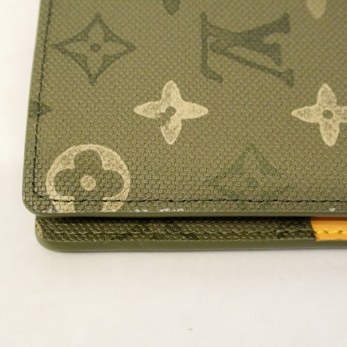 Louis Vuitton Wallet Monogram Surplus Portefeuille Brazza Khaki — view 6