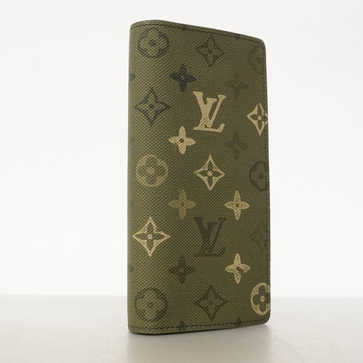 Louis Vuitton Wallet Monogram Surplus Portefeuille Brazza Khaki — view 2