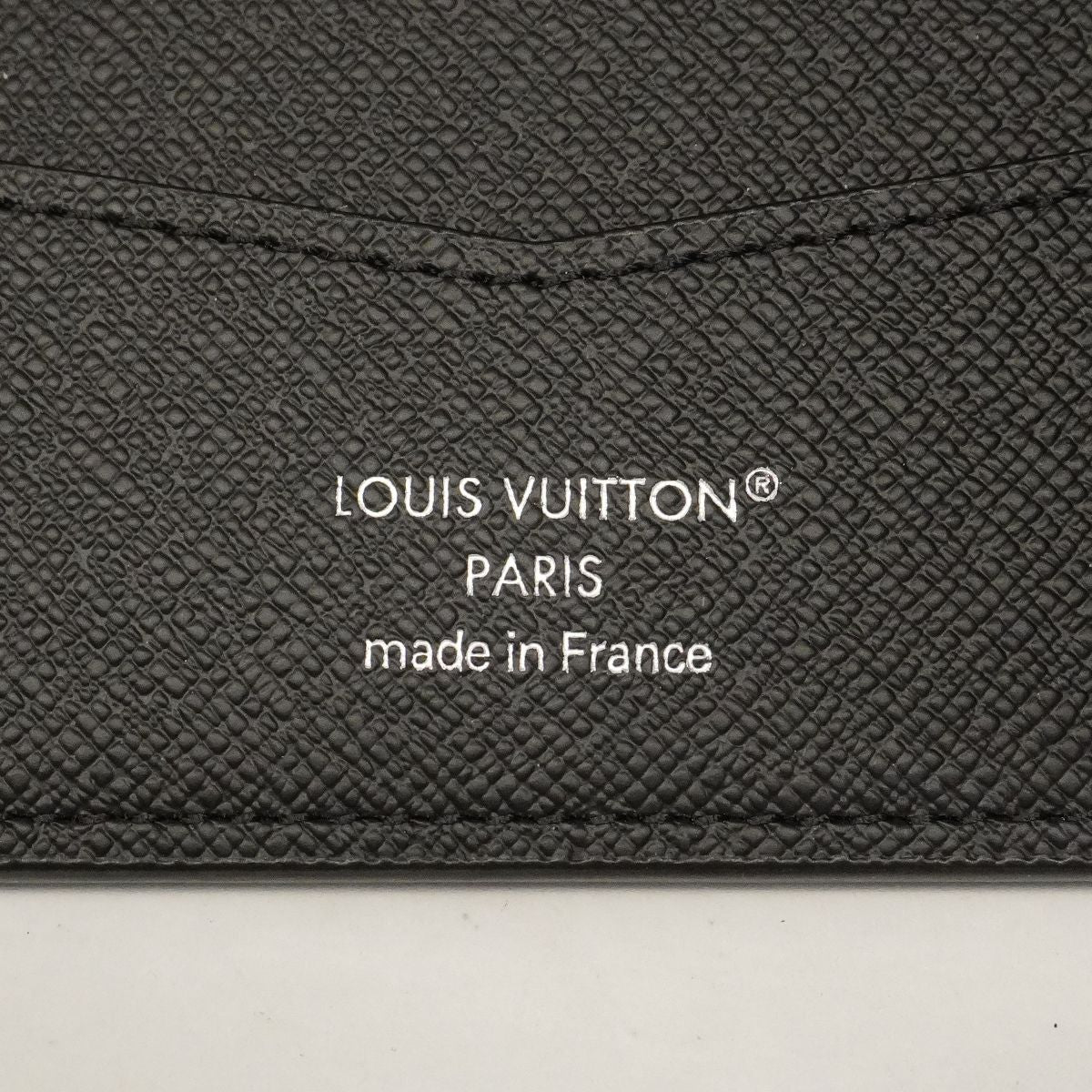 Louis Vuitton Wallet Monogram Eclipse Reverse Portefeuille Calf Black Gray — view 5