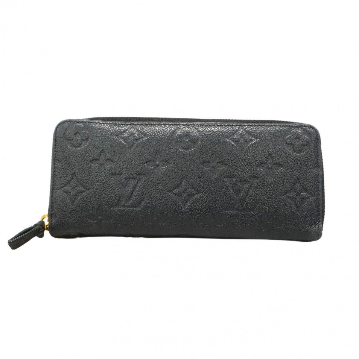 Louis Vuitton Wallet Monogram Empreinte Portefeuille Clemence Noir