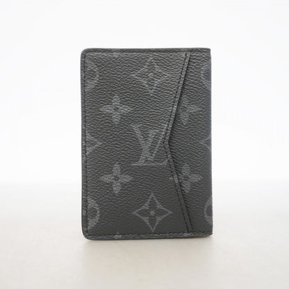 Louis Vuitton Card Case Monogram Eclipse Organizer de Poche Black — view 6