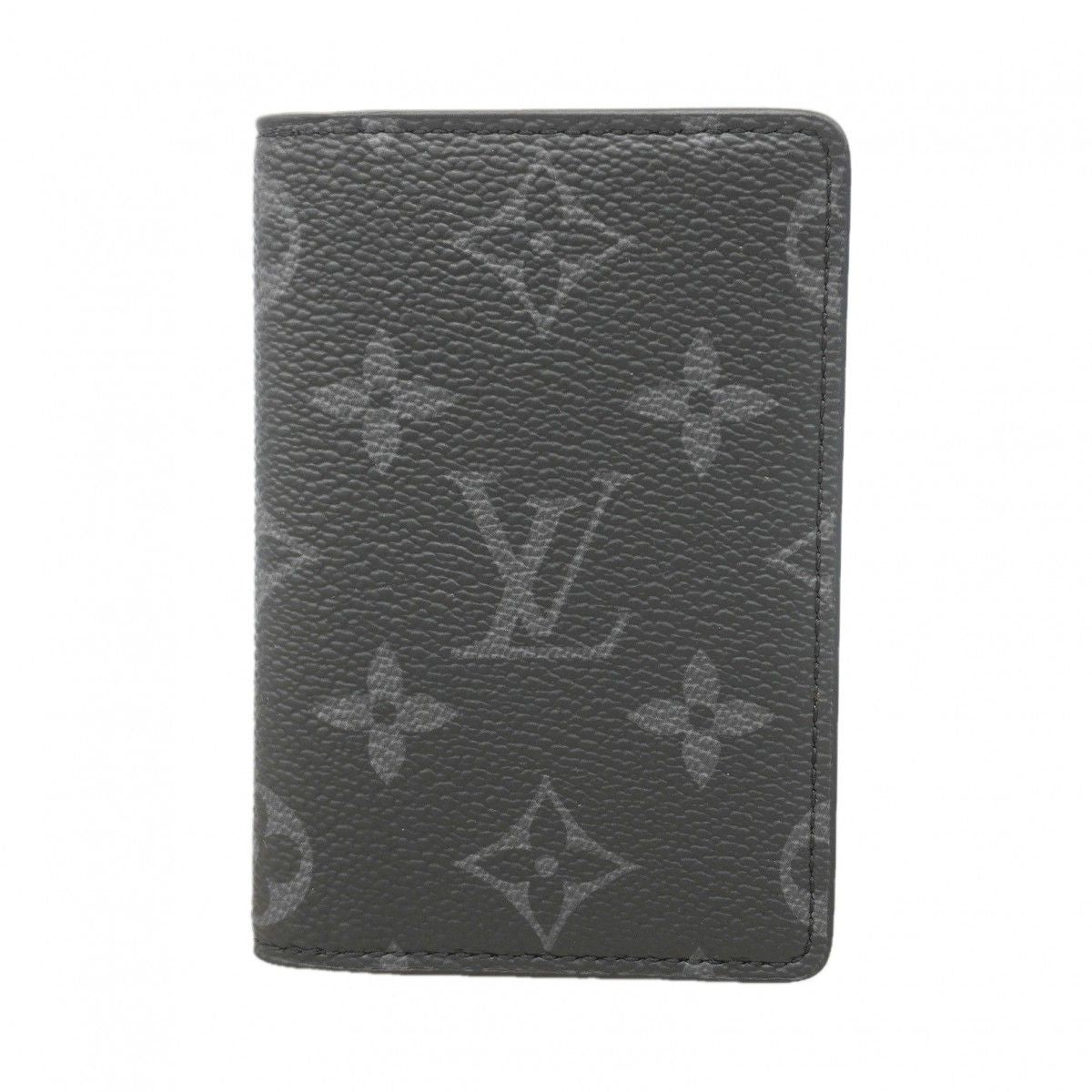 Louis Vuitton Card Case Monogram Eclipse Organizer de Poche Black