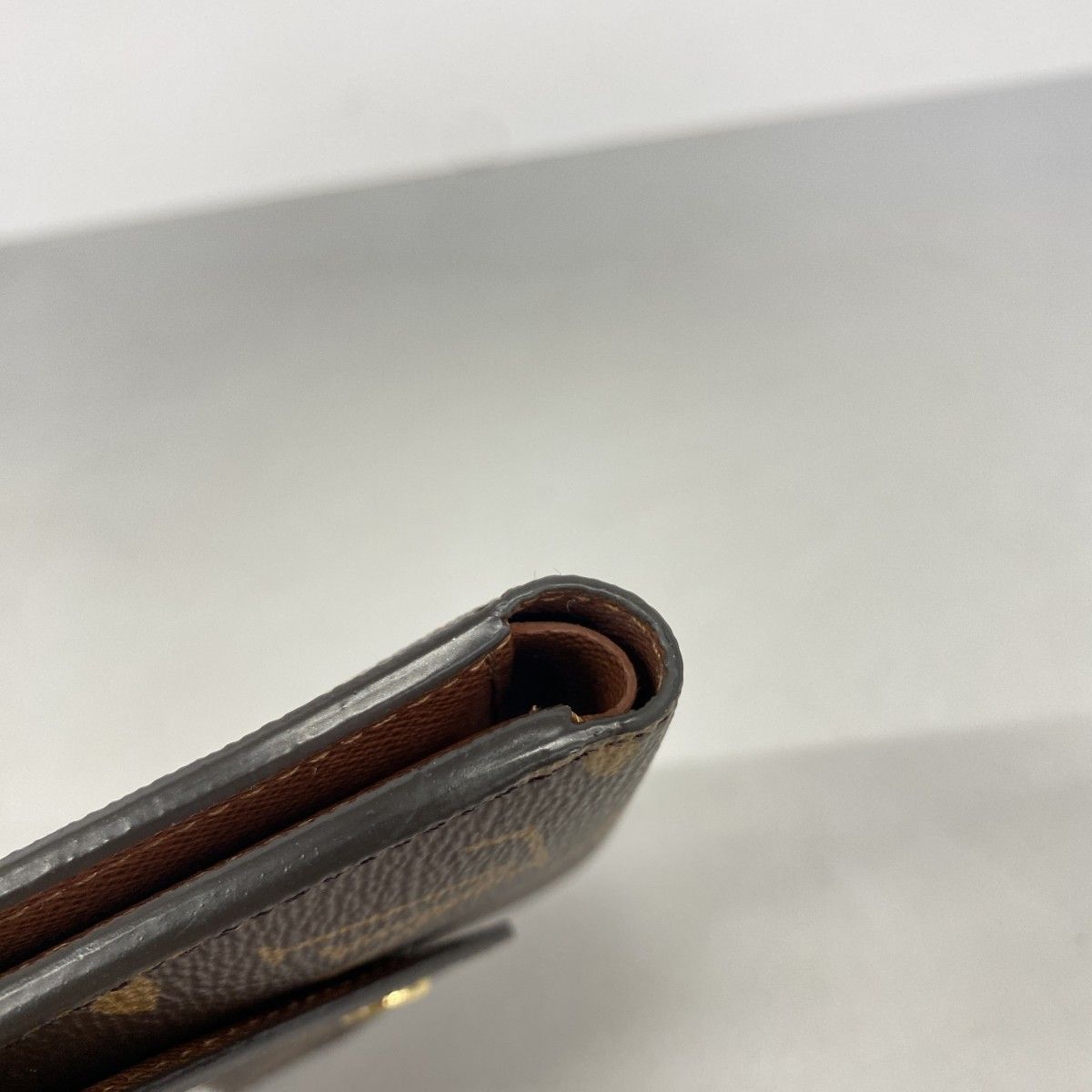 Louis Vuitton Trifold Wallet Monogram Portefeuille Victorine Brown — view 5