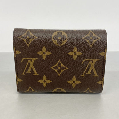 Louis Vuitton Trifold Wallet Monogram Portefeuille Victorine Brown — view 8