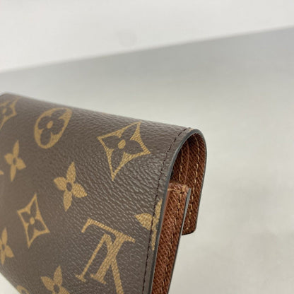 Louis Vuitton Trifold Wallet Monogram Portefeuille Victorine Brown — view 6