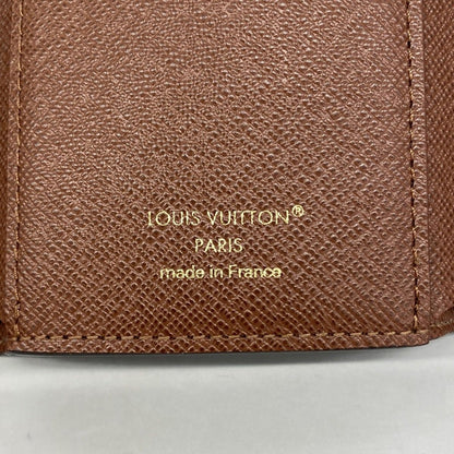 Louis Vuitton Trifold Wallet Monogram Portefeuille Victorine Brown — view 4