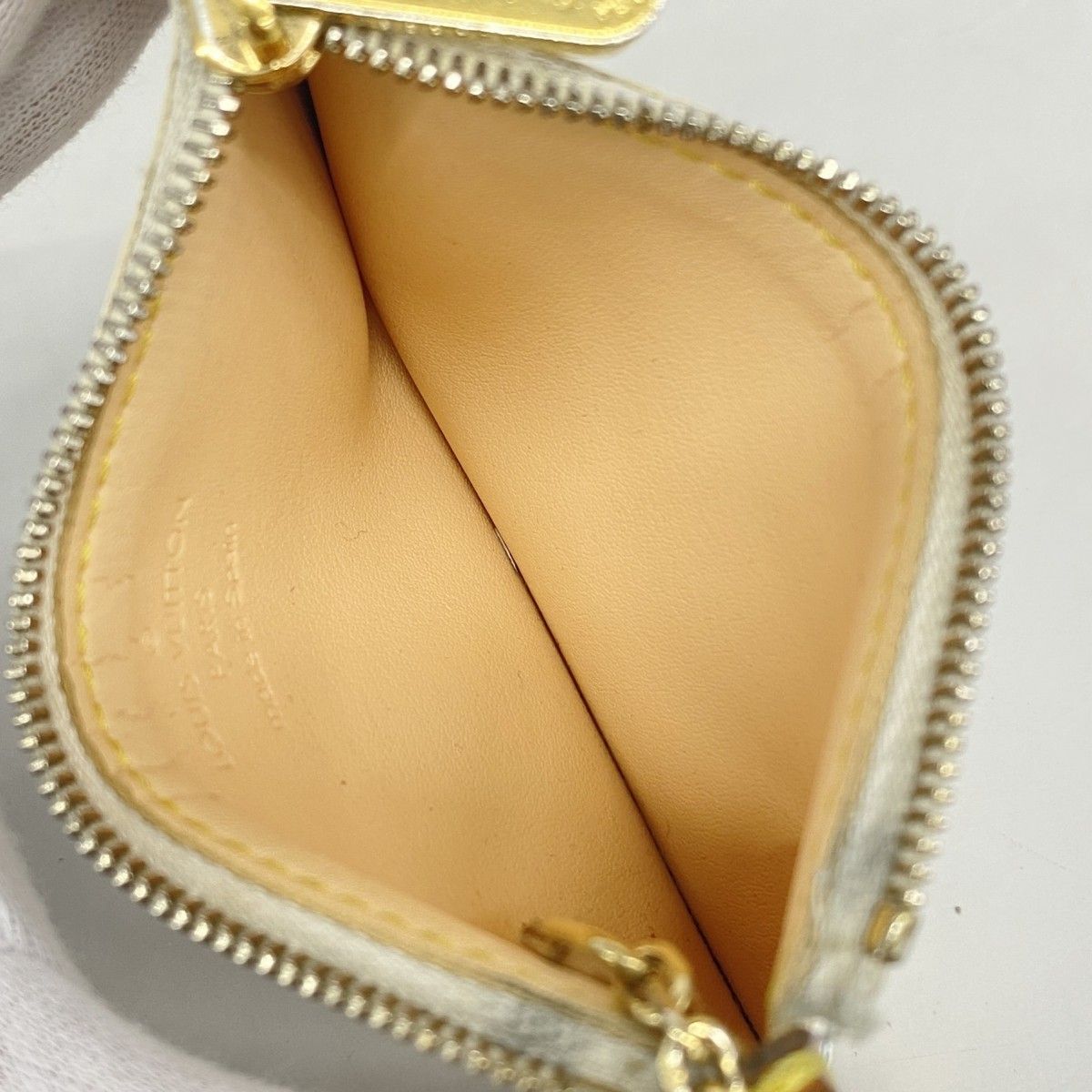 Louis Vuitton Coin Case Monogram Multicolor Pochette Cles Blanc — view 3