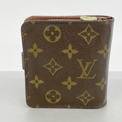 Louis Vuitton Wallet Monogram Compact Zip Brown — view 8