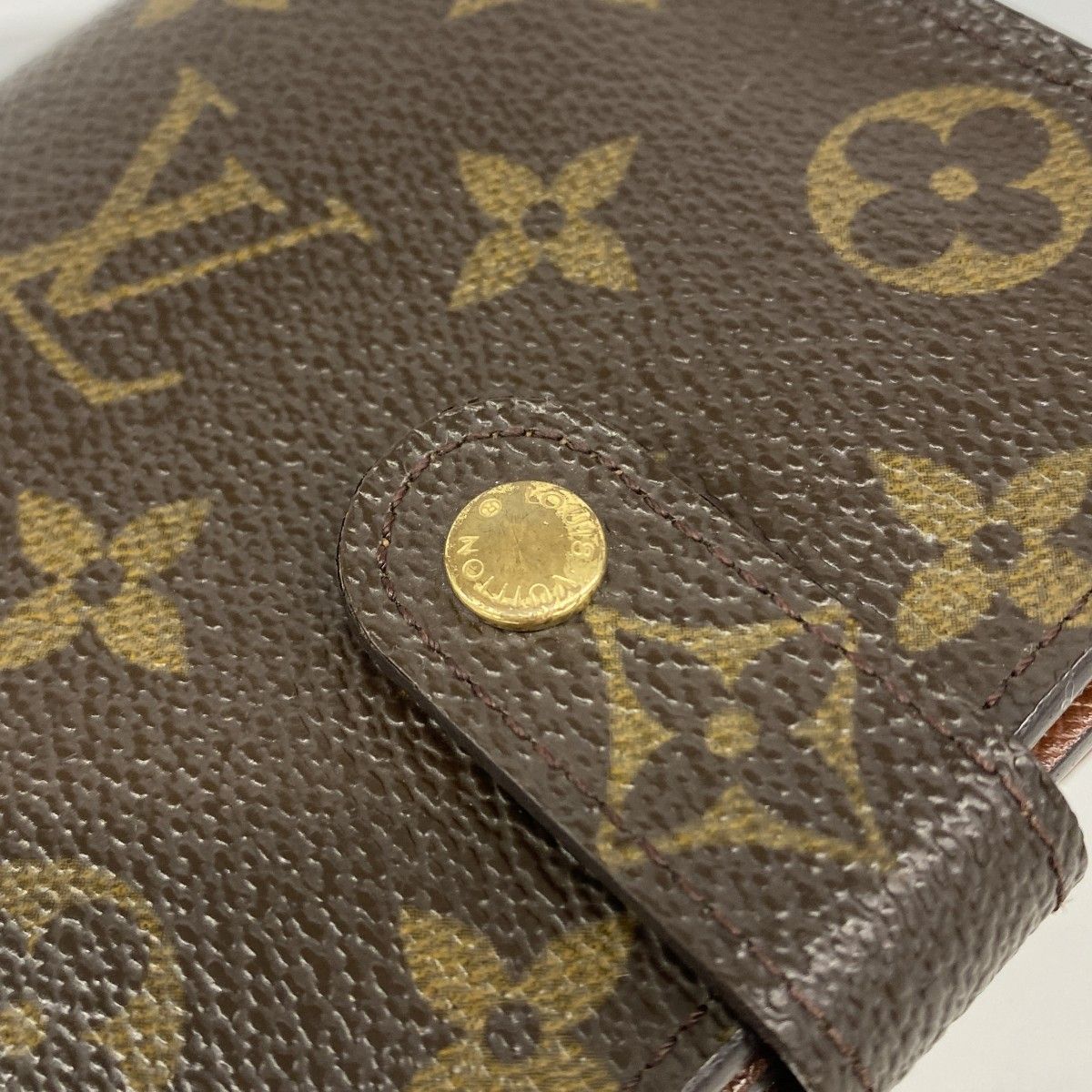 Louis Vuitton Wallet Monogram Compact Zip Brown — view 7